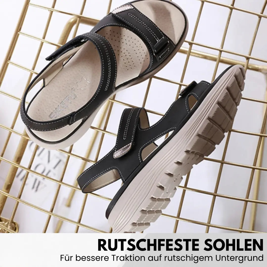 OrthoKlara - ergonomische, schmerzlindernde & rutschfeste Sandalen für Damen - Sonderaktion 1+1 Gratis