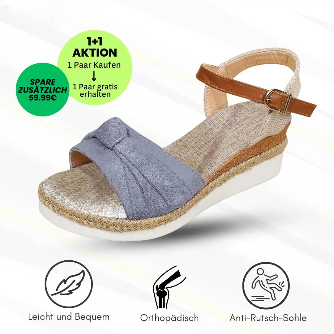 OrthoLuna - orthopädische schmerzlindernde Sandalen für mehr Komfort - Sonderaktion 1+1 Gratis