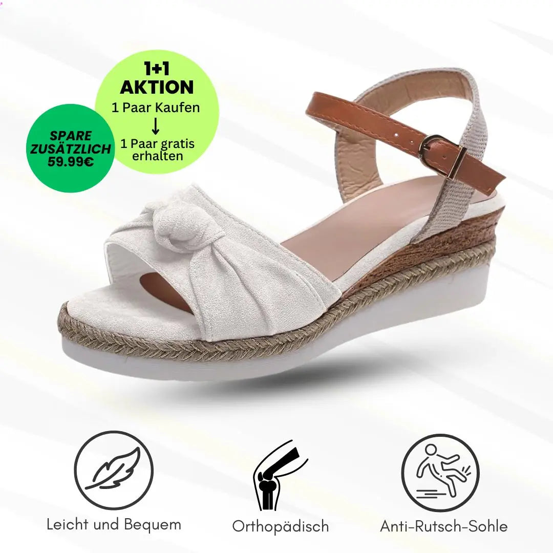 OrthoLuna - orthopädische schmerzlindernde Sandalen für mehr Komfort - Sonderaktion 1+1 Gratis