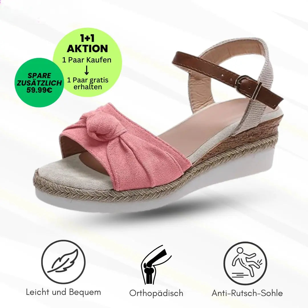 OrthoLuna - orthopädische schmerzlindernde Sandalen für mehr Komfort - Sonderaktion 1+1 Gratis