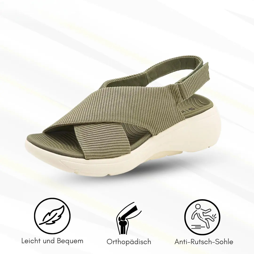 AdaptFit - patentierte, orthopädische Sandalen mit 2-facher Fußgewölbeunterstützung