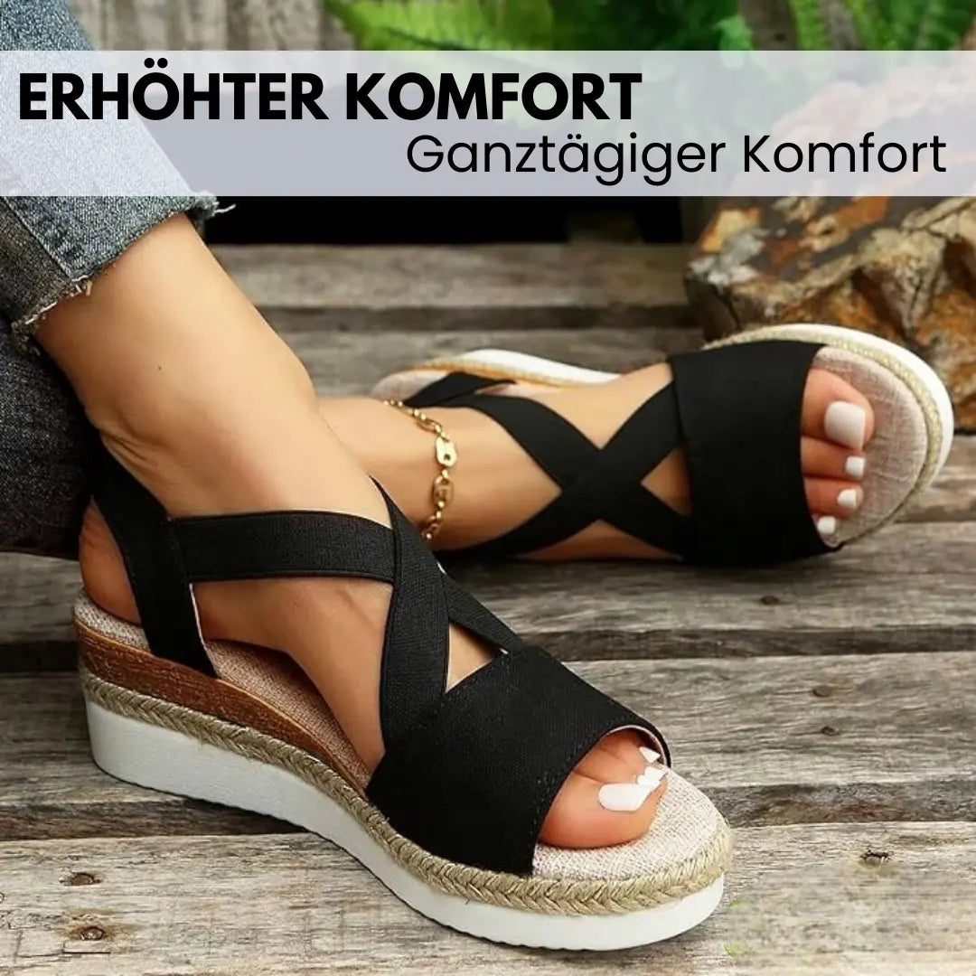 OrthoStella - ergonomische schmerzlindernde Sandalen für Damen - Sonderaktion 1+1 Gratis