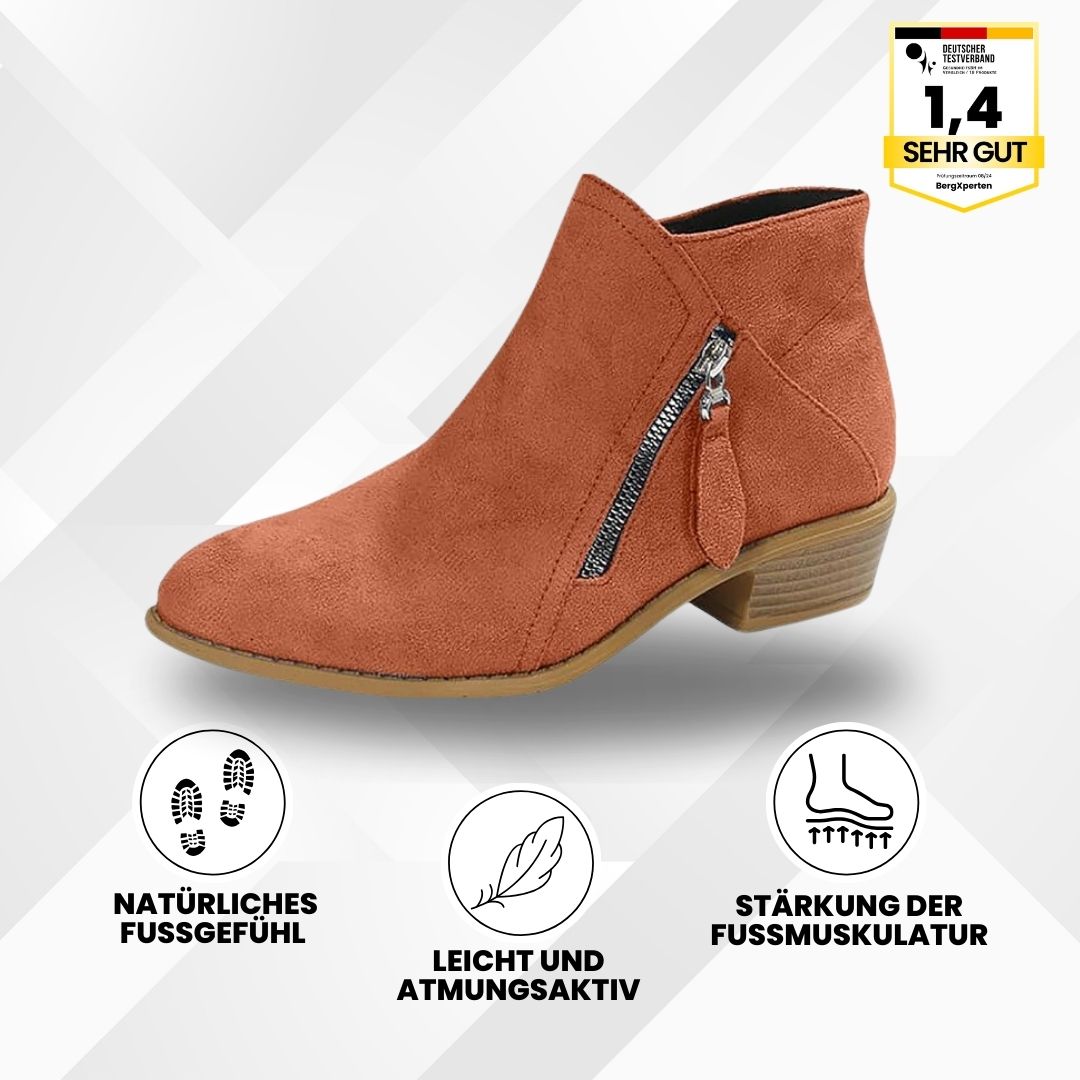 OrthoStef – Ergonomische Schmerzlinderungs-Stiefeletten mit ergonomischer Unterstützung