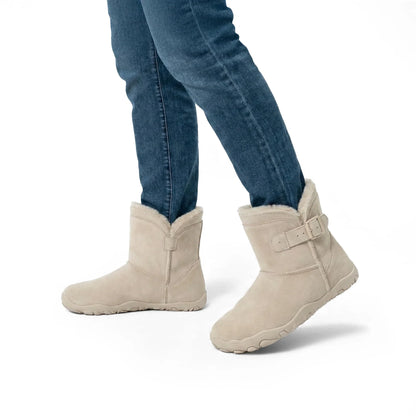 Cozies – Damen Barfußschuhe mit Fellfutter & ergonomischem Design