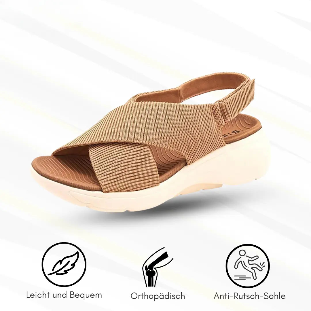 AdaptFit  - patentierte, orthopädische Sandalen mit 2-facher Fußgewölbeunterstützung