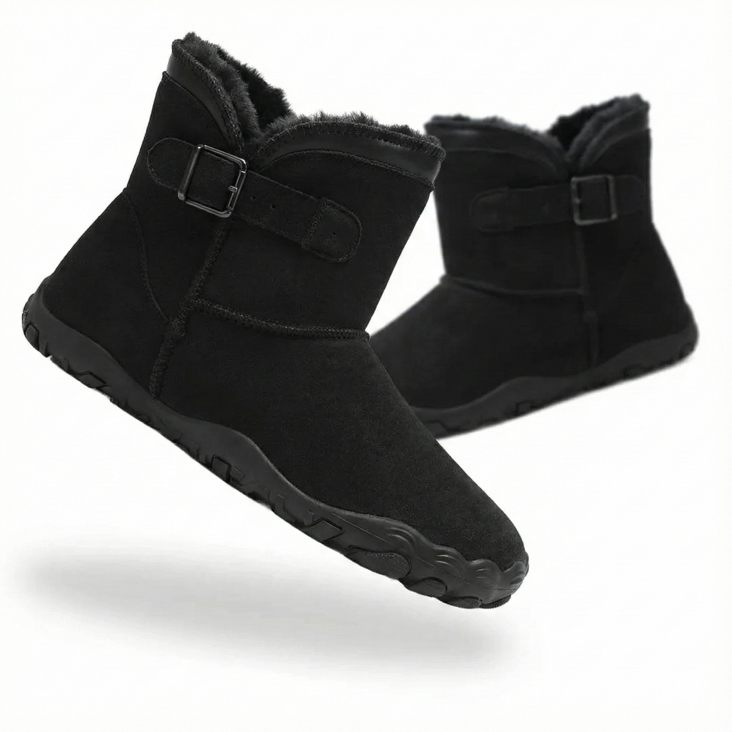 Cozies – Damen Barfußschuhe mit Fellfutter & ergonomischem Design