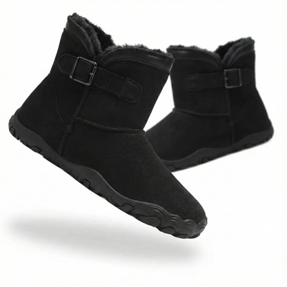 Cozies – Damen Barfußschuhe mit Fellfutter & ergonomischem Design
