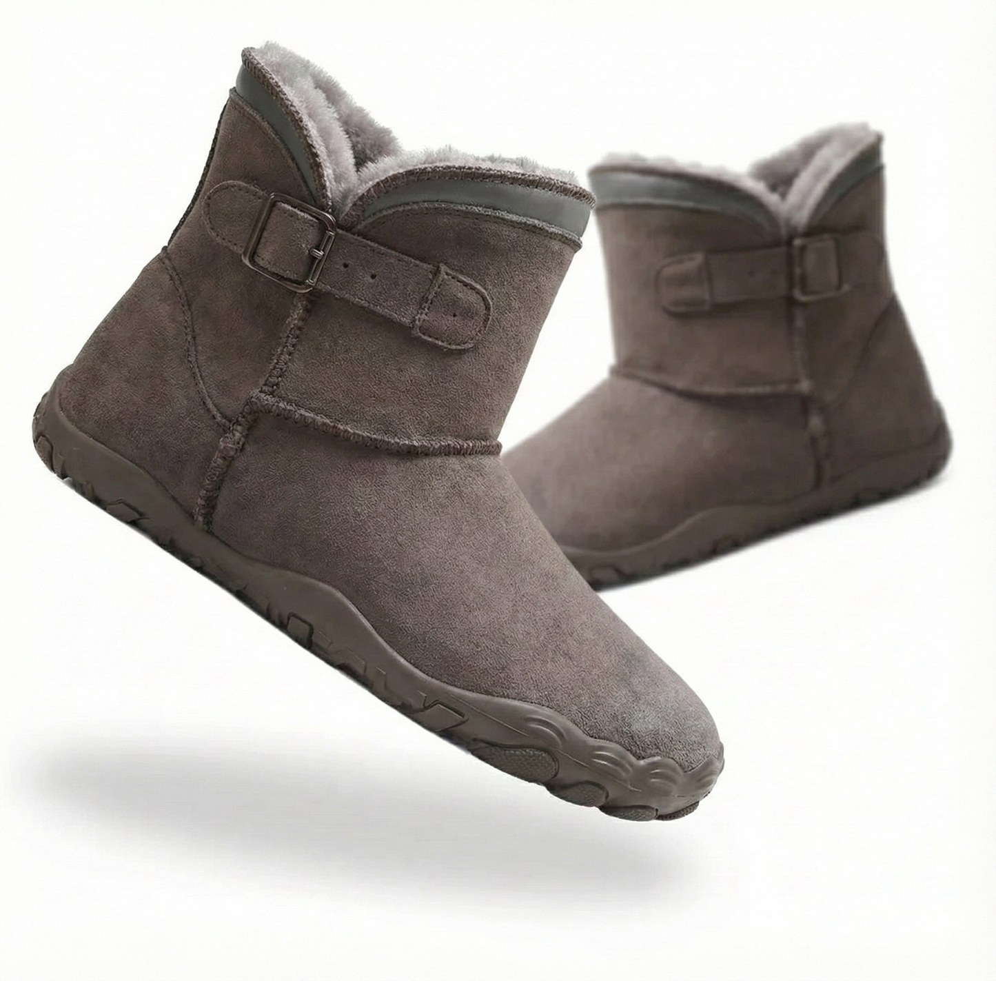 Cozies – Damen Barfußschuhe mit Fellfutter & ergonomischem Design
