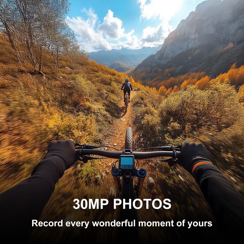 NUISK Tiny Thumb Camera: 128GB, 4K POV Video, Magnetic Mount