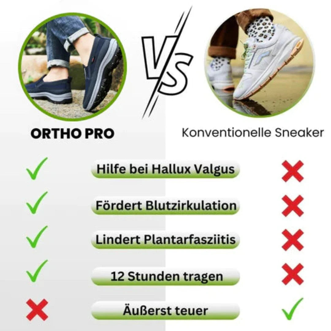 OrthoStep - Ergonomischer Schuh für Schmerzlinderung